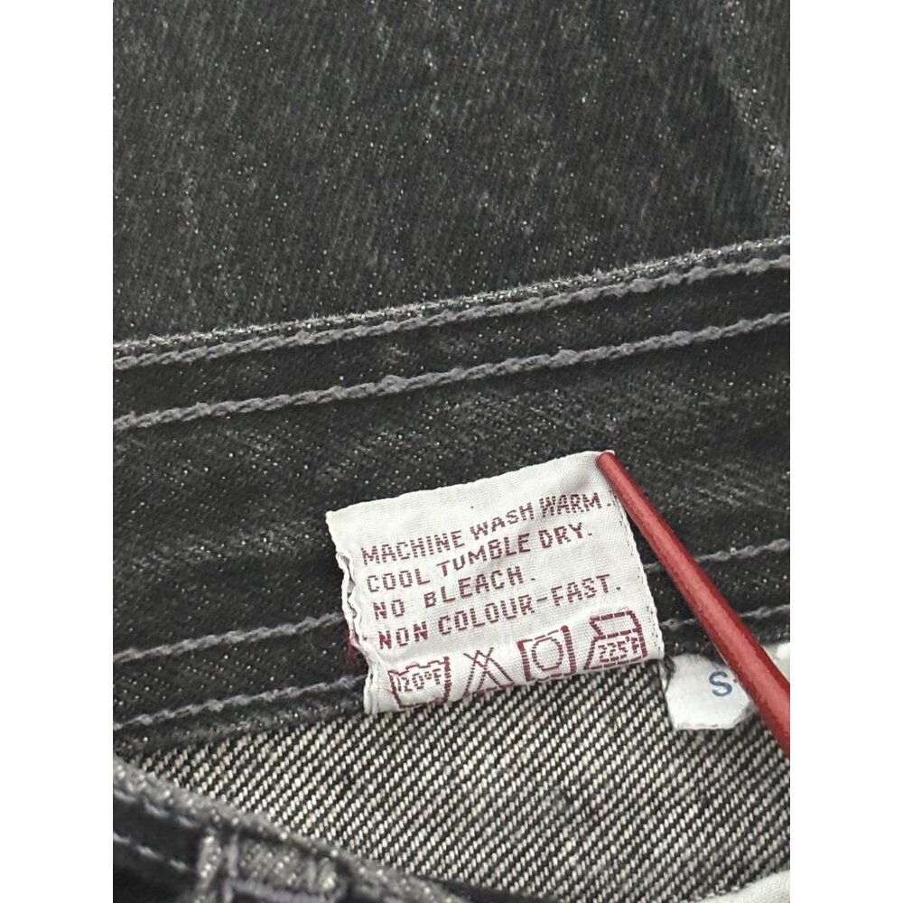 VTG Sergio Valente Jeans 32 Two-Tone High Rise Straight Leg Festival Streetwear - Picture 3 of 16